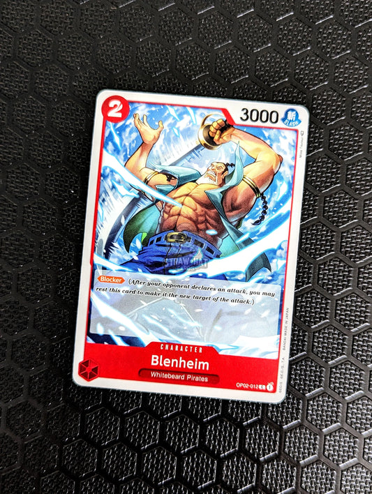 One Piece Op02 Paramount War Blenheim Op02-012 C Card [Eng 🏴󠁧󠁢󠁥󠁮󠁧󠁿] Trading Card