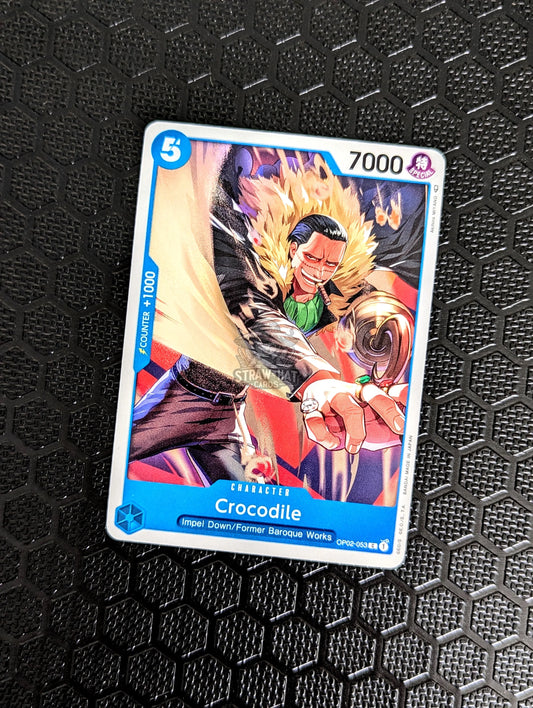 One Piece Op02 Paramount War Crocodile Op02-053 C Card [Eng 🏴󠁧󠁢󠁥󠁮󠁧󠁿] Trading Card