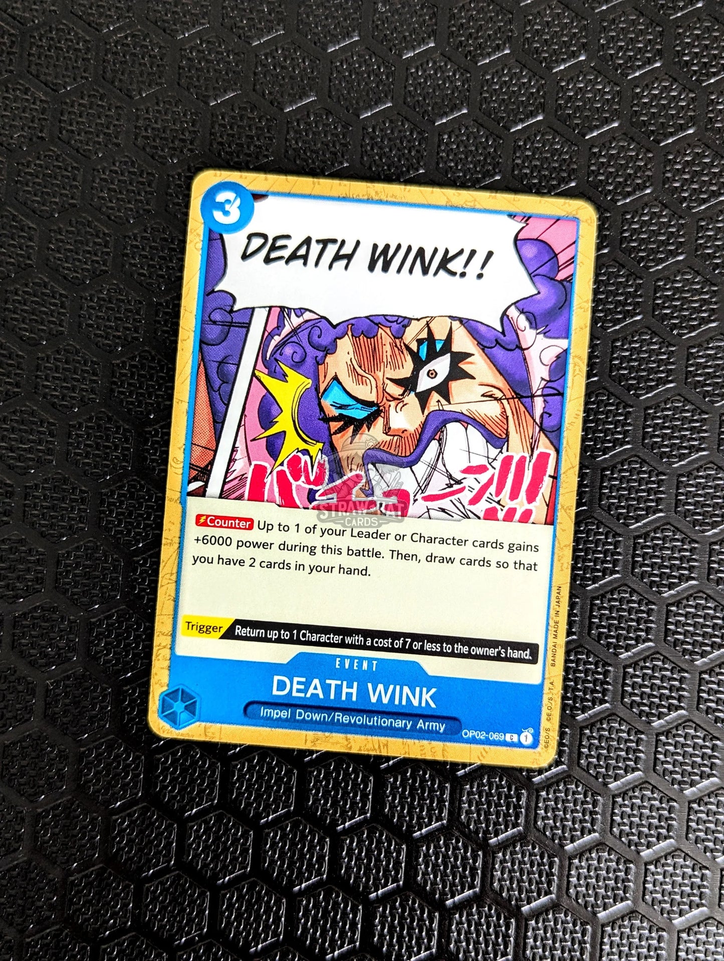 One Piece Op02 Paramount War Death Wink Op02-069 C Card [Eng 🏴󠁧󠁢󠁥󠁮󠁧󠁿] Trading Card