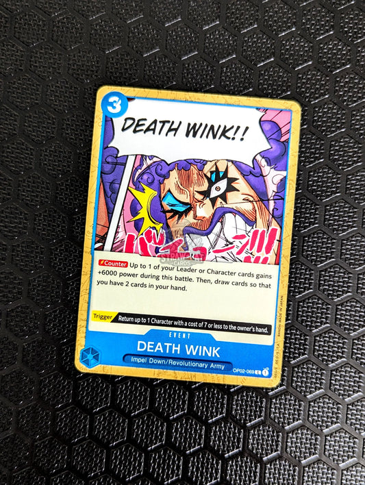 One Piece Op02 Paramount War Death Wink Op02-069 C Card [Eng 🏴󠁧󠁢󠁥󠁮󠁧󠁿] Trading Card