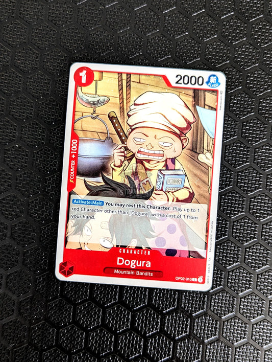 One Piece Op02 Paramount War Dogura Op02-010 C Card [Eng 🏴󠁧󠁢󠁥󠁮󠁧󠁿] Trading Card