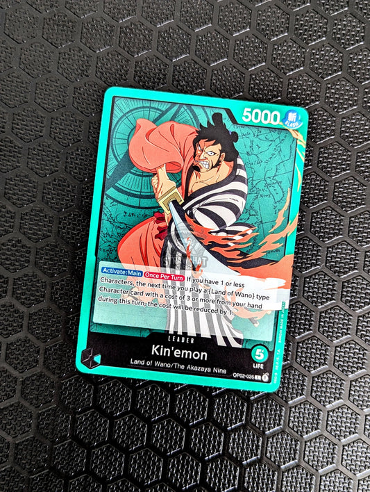 One Piece Op02 Paramount War Kin’emon Op02-025 L Card [Eng 🏴󠁧󠁢󠁥󠁮󠁧󠁿] Trading Card