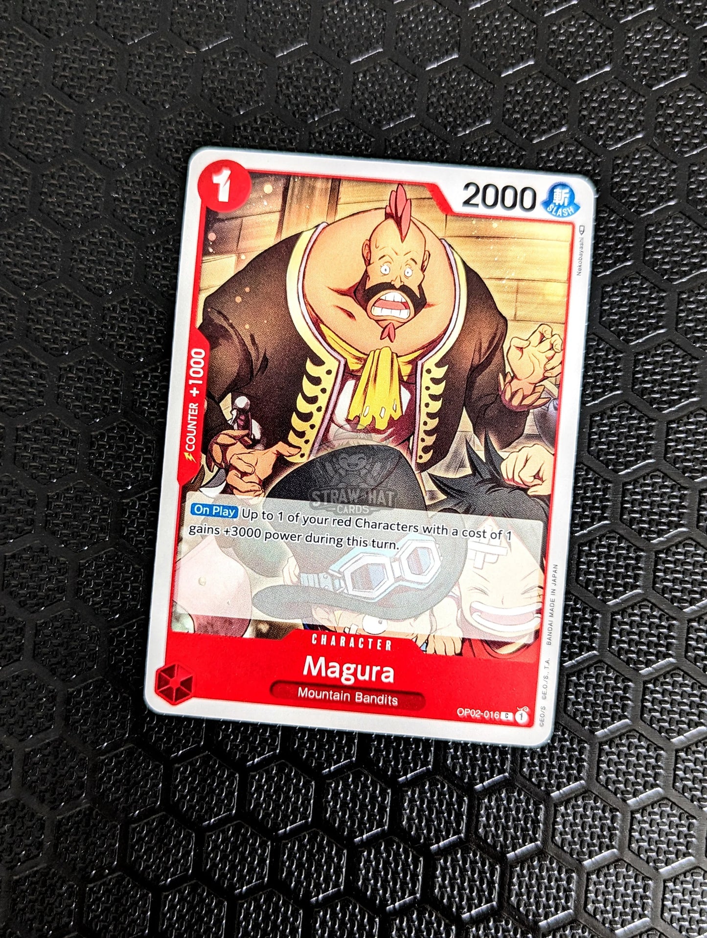 One Piece Op02 Paramount War Magura Op02-016 C Card [Eng 🏴󠁧󠁢󠁥󠁮󠁧󠁿] Trading Card