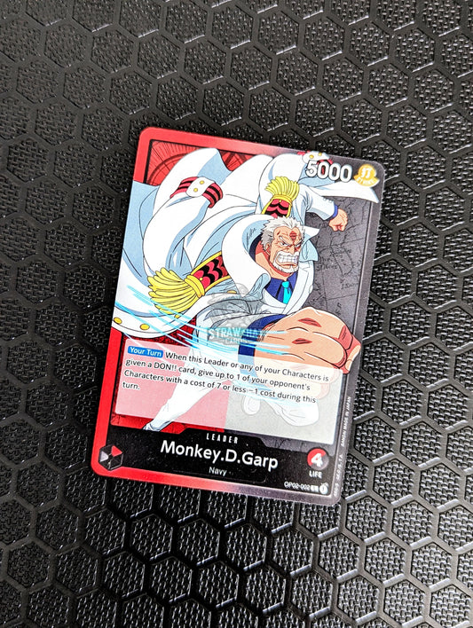 One Piece Op02 Paramount War Monkey.d.garp Op02-002 L Card [Eng 🏴󠁧󠁢󠁥󠁮󠁧󠁿] Trading Card