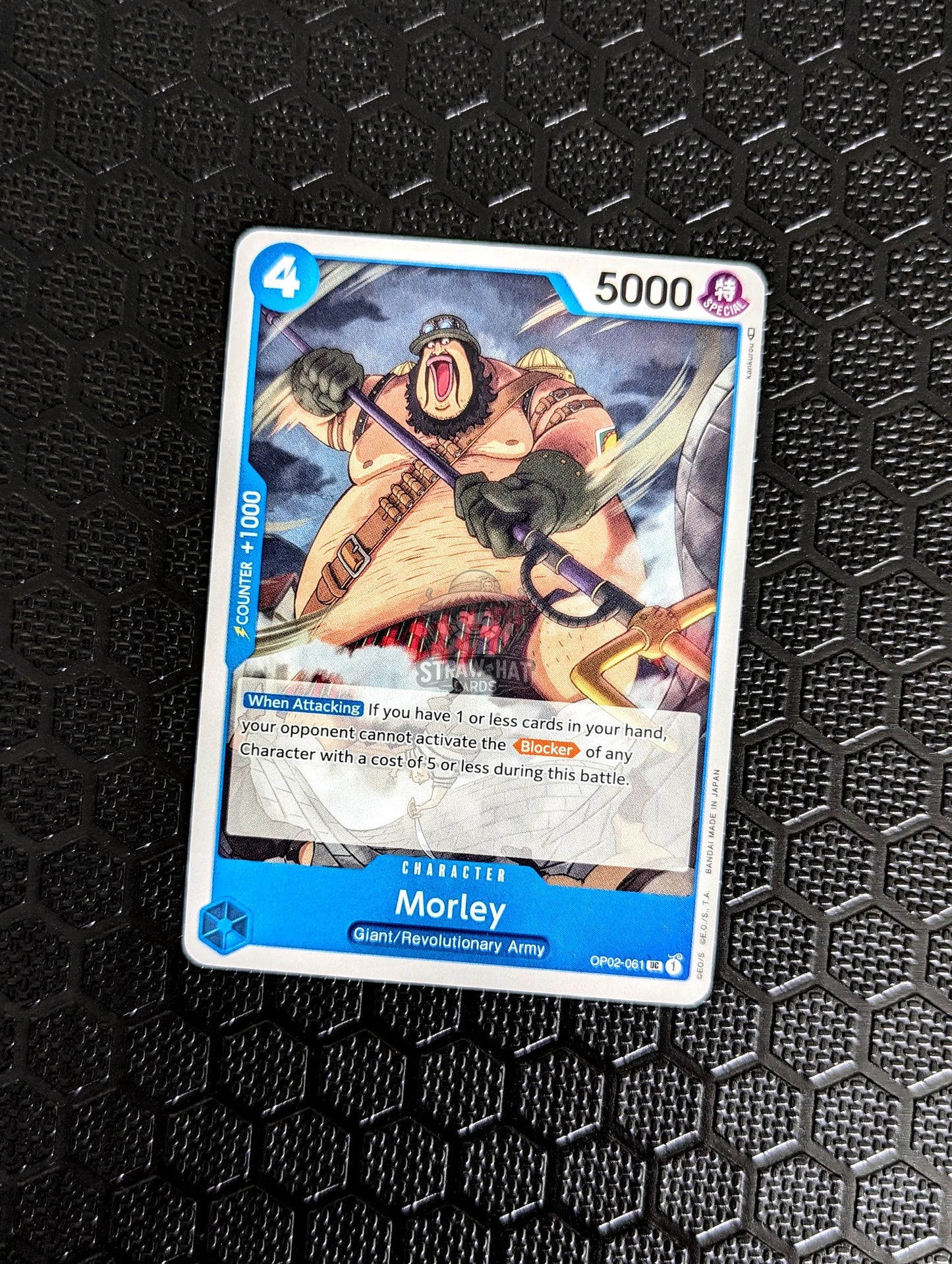 One Piece Op02 Paramount War Morley Op02-061 Uc Card [Eng 🏴󠁧󠁢󠁥󠁮󠁧󠁿] Trading Card