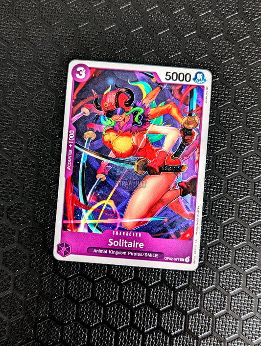 One Piece Op02 Paramount War Solitaire Op02-077 C Card [Eng 🏴󠁧󠁢󠁥󠁮󠁧󠁿] Trading Card