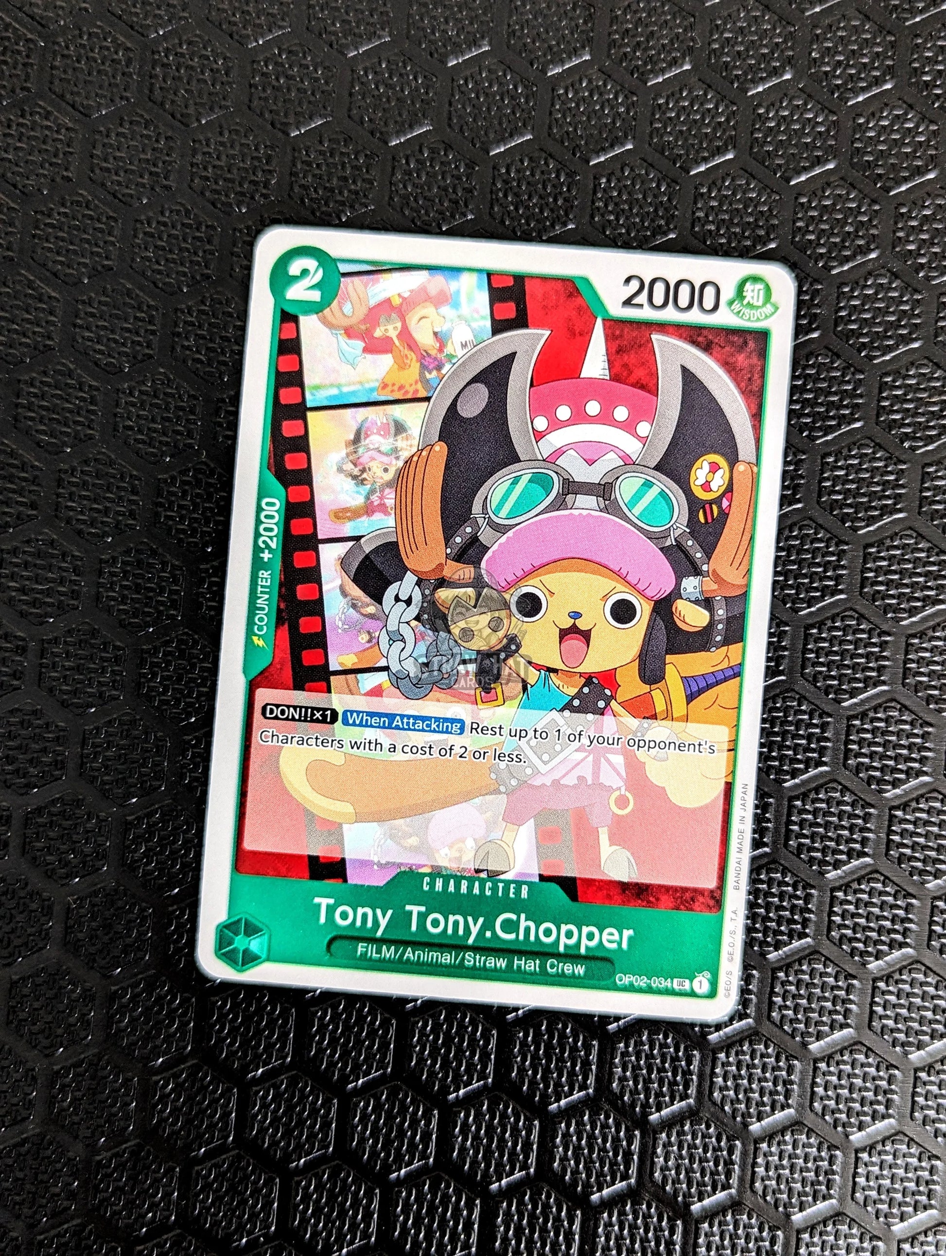 One Piece Op02 Paramount War Tony Tony.chopper Op02-034 Uc Card [Eng 🏴󠁧󠁢󠁥󠁮󠁧󠁿] Trading Card