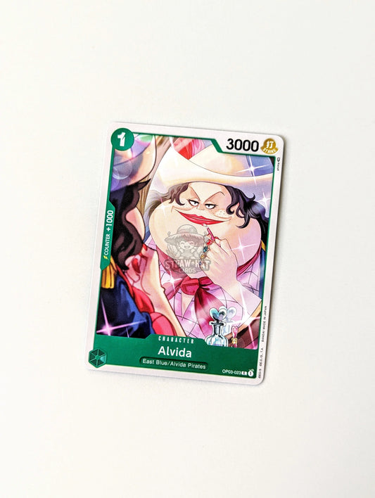 One Piece Op03 Pillars Of Strength Alvida Op03-023 C Card [Eng 🏴󠁧󠁢󠁥󠁮󠁧󠁿] Trading Card