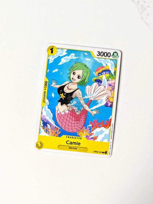 One Piece Op03 Pillars Of Strength Camie Op03-101 C Card [Eng 🏴󠁧󠁢󠁥󠁮󠁧󠁿] Trading Card