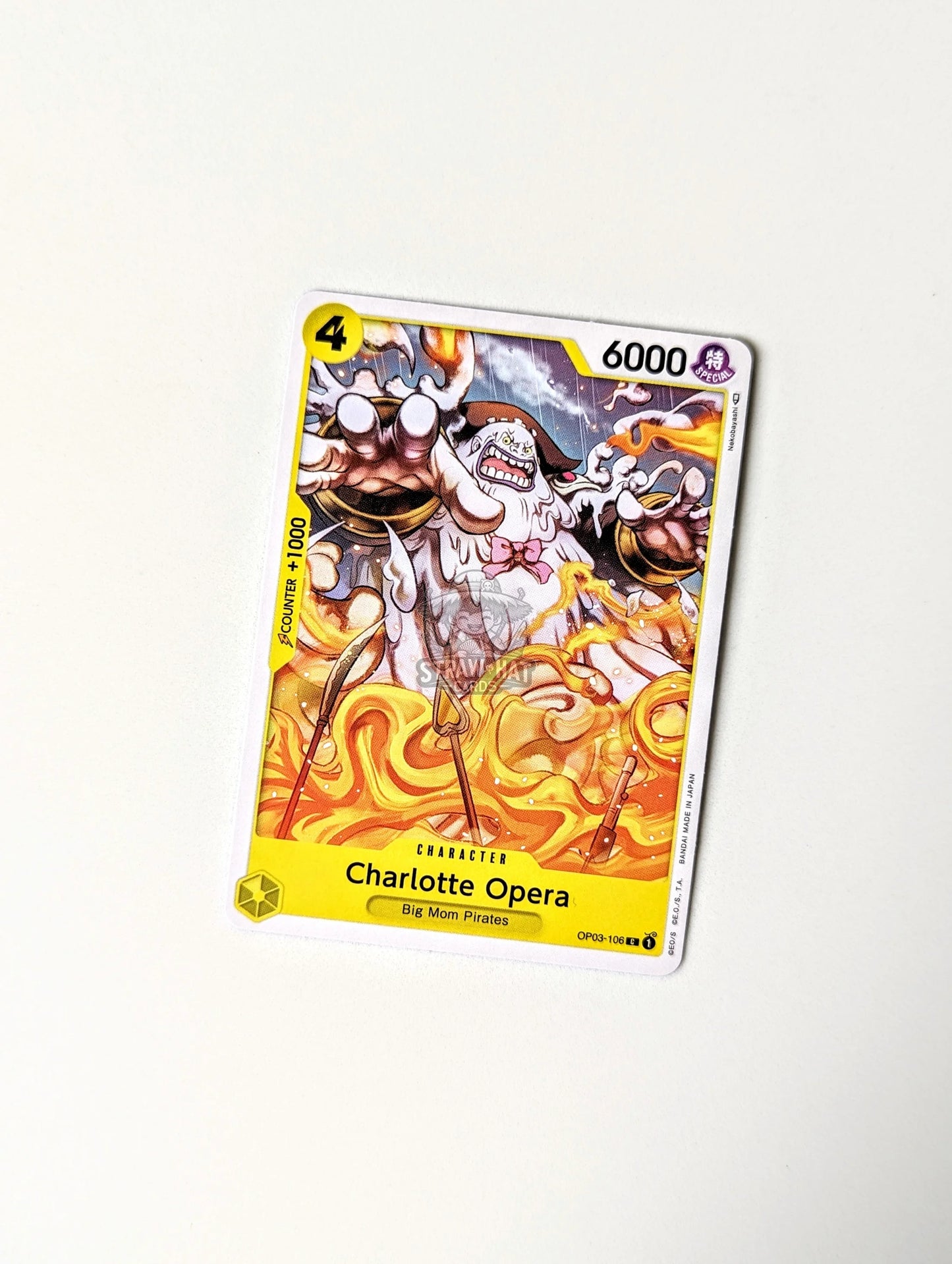 One Piece Op03 Pillars Of Strength Charlotte Opera Op03-106 C Card [Eng 🏴󠁧󠁢󠁥󠁮󠁧󠁿] Trading Card