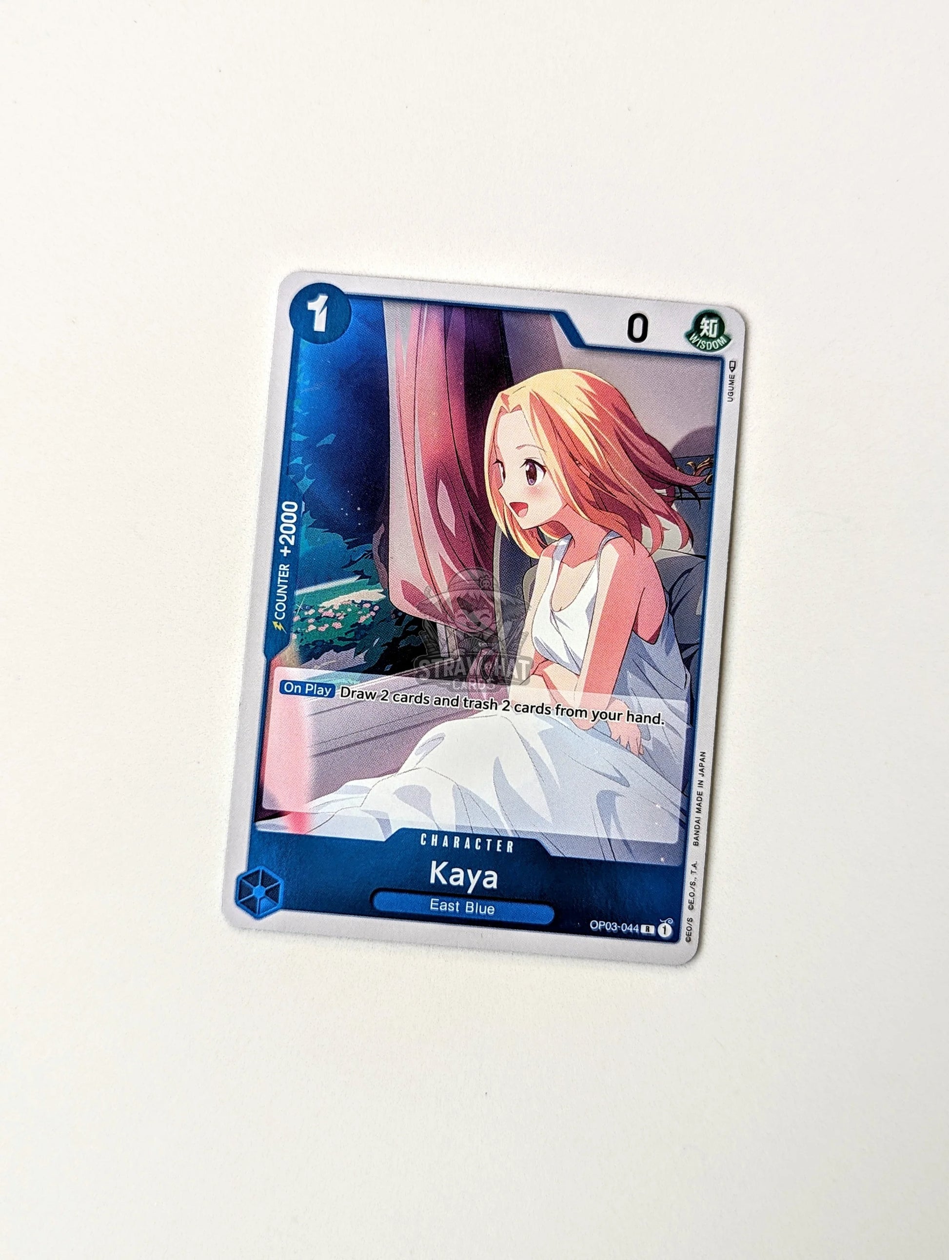 One Piece Op03 Pillars Of Strength Kaya Op03-044 R Card [Eng 🏴󠁧󠁢󠁥󠁮󠁧󠁿] Trading Card