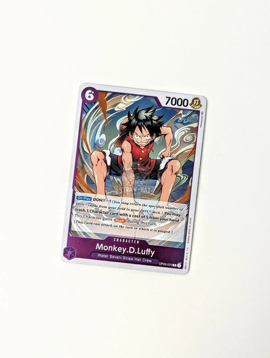 One Piece Op03 Pillars Of Strength Monkey.d.luffy Op03-070 R Card [Eng 🏴󠁧󠁢󠁥󠁮󠁧󠁿] Trading Card