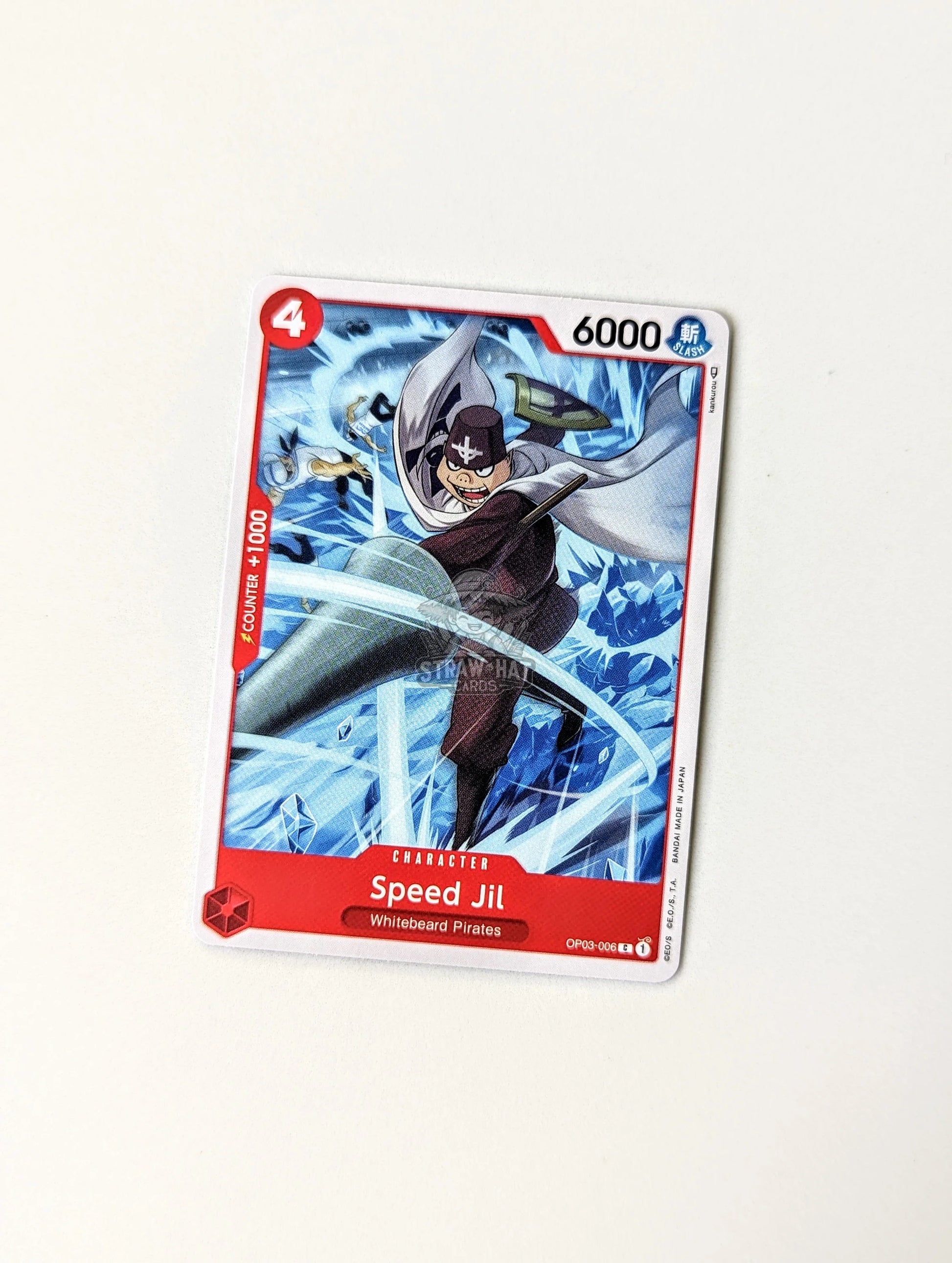 One Piece Op03 Pillars Of Strength Speed Jil Op03-006 C Card [Eng 🏴󠁧󠁢󠁥󠁮󠁧󠁿] Trading Card