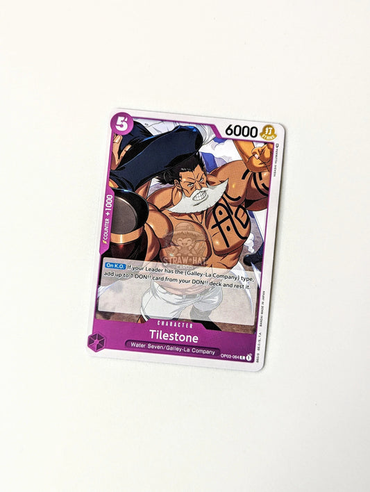 One Piece Op03 Pillars Of Strength Tilestone Op03-064 C Card [Eng 🏴󠁧󠁢󠁥󠁮󠁧󠁿] Trading Card