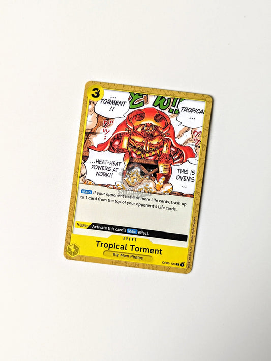 One Piece Op03 Pillars Of Strength Tropical Torment Op03-120 C Card [Eng 🏴󠁧󠁢󠁥󠁮󠁧󠁿] Trading Card