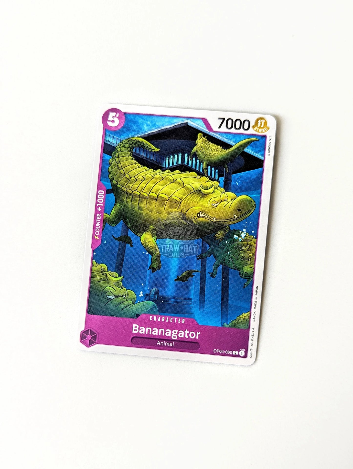 One Piece Op04 Kingdoms Of Intrigue Bananagator Op04-062 C Card [Eng 🏴󠁧󠁢󠁥󠁮󠁧󠁿] Trading Card