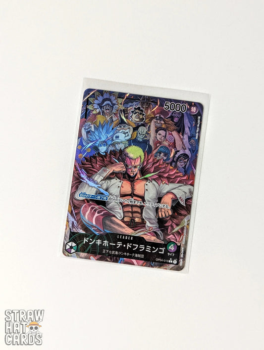 One Piece Op04 Kingdoms Of Intrigue Donquixote Doflamingo Op04 - 019 L Alt - Art/Parallel Card [Jpn