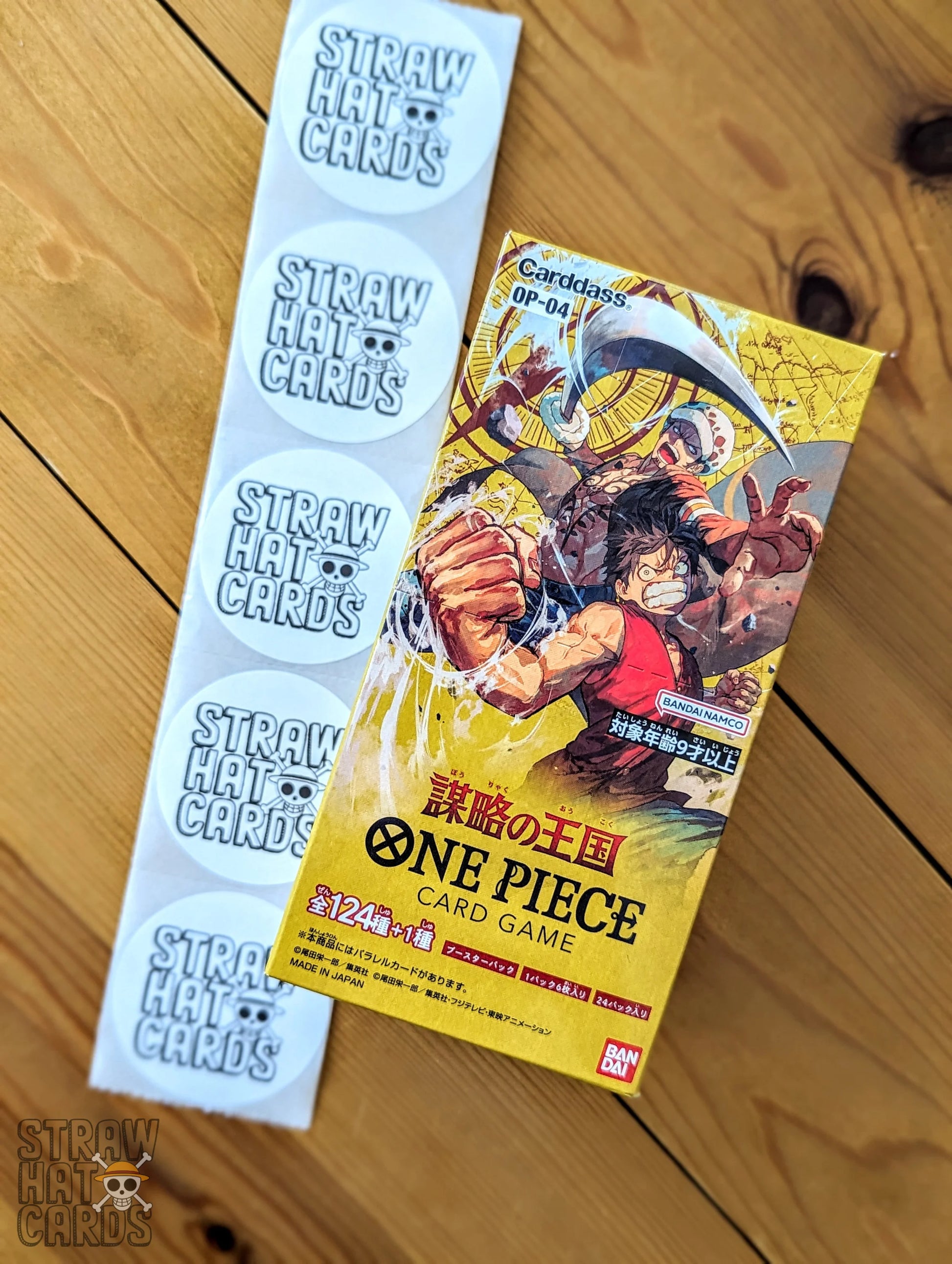 Kingdoms of Intrigue OP04 JAP One Piece CG