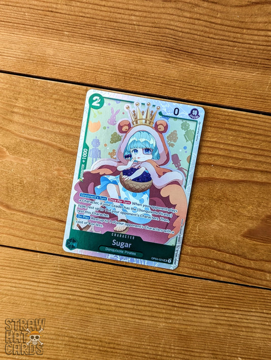 One Piece Op04 Kingdoms Of Intrigue Sugar Op04-024 Sr Card [Eng ] Trading Card