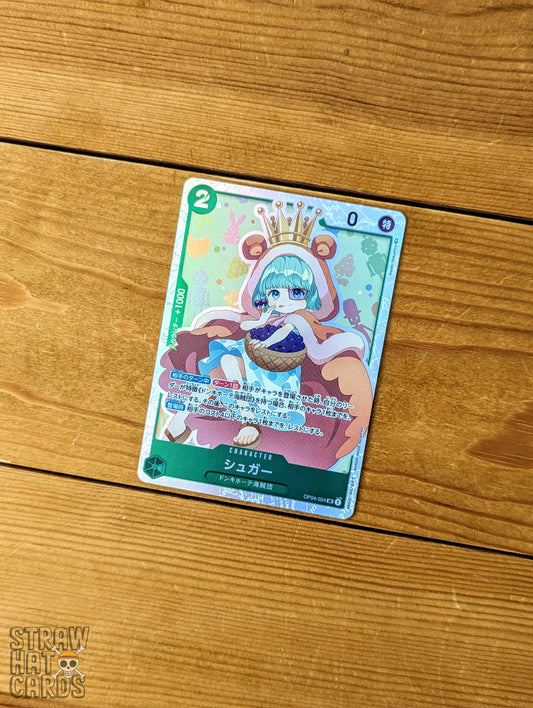 One Piece Op04 Kingdoms Of Intrigue Sugar Op04-024 Sr Card [Jap ] Trading Card