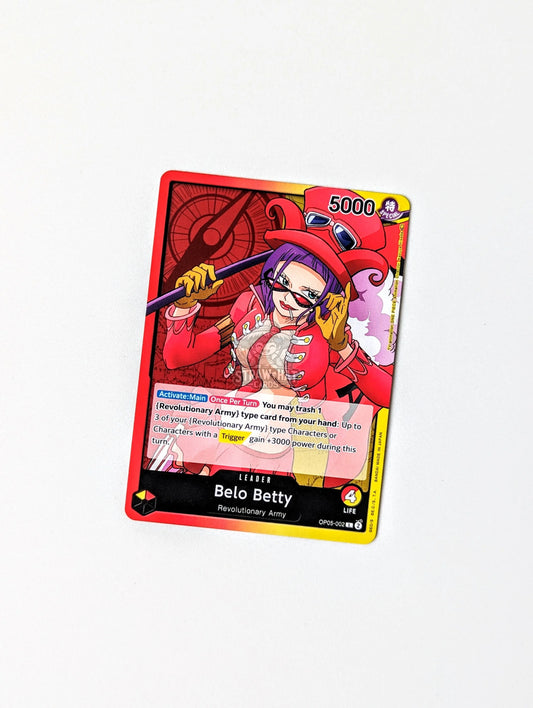 One Piece Op05 Awakening Of The New Era Belo Betty Op05-002 L Card [Eng 🏴󠁧󠁢󠁥󠁮󠁧󠁿] Trading Card