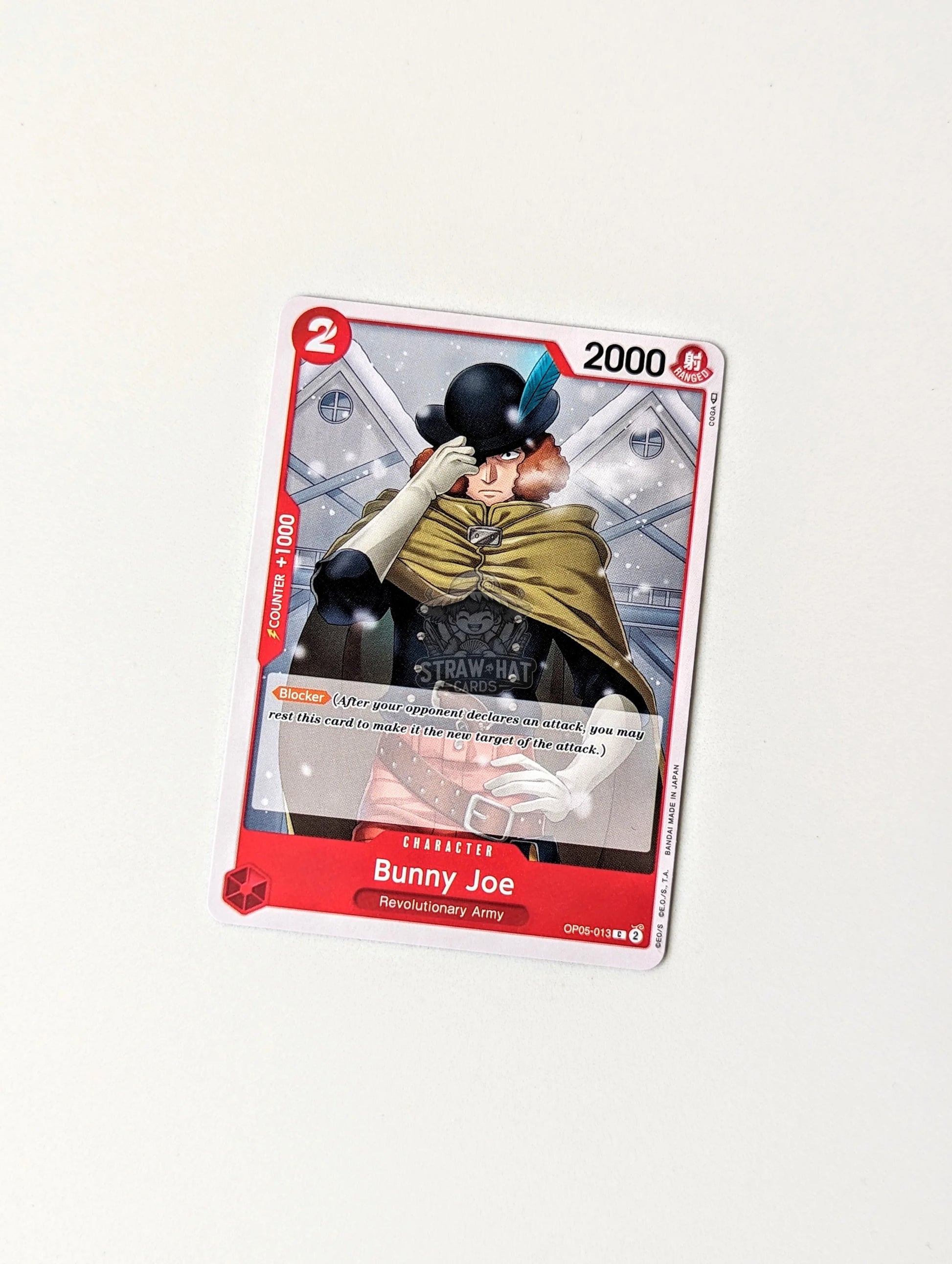 One Piece Op05 Awakening Of The New Era Bunny Joe Op05-013 C Card [Eng 🏴󠁧󠁢󠁥󠁮󠁧󠁿] Trading Card