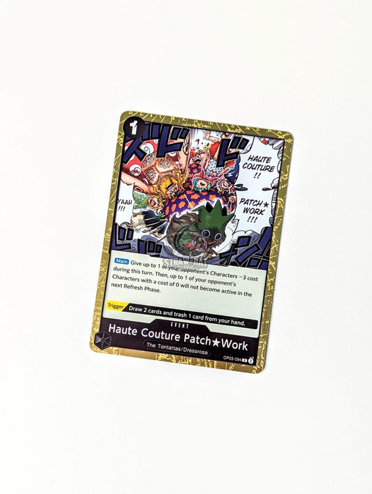 One Piece Op05 Awakening Of The New Era Haute Couture Patch Work Op05-094 R Card [Eng