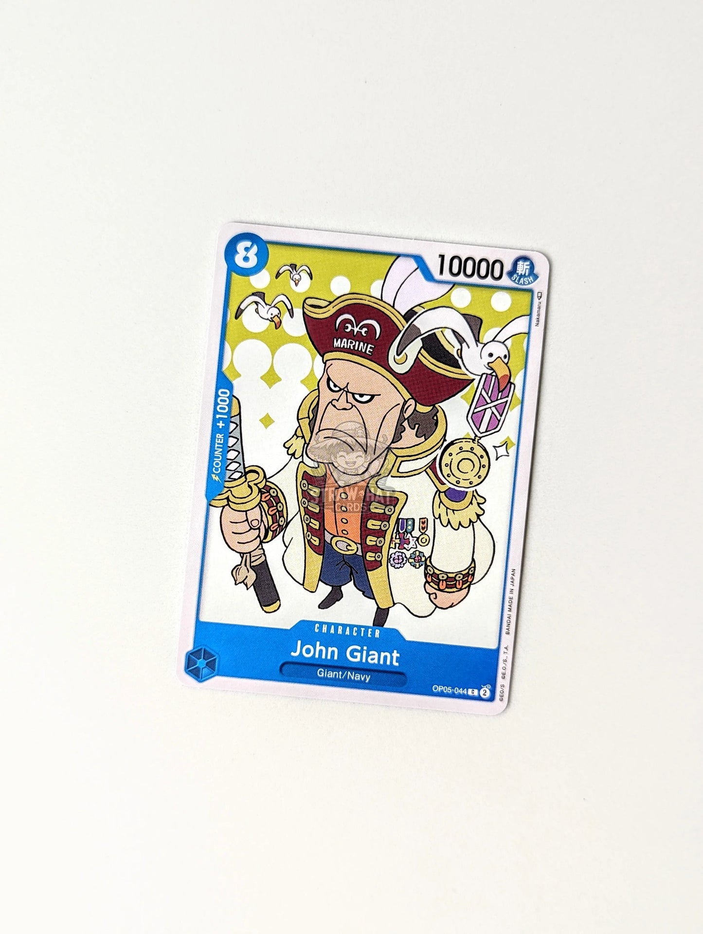 One Piece Op05 Awakening Of The New Era John Giant Op05-044 C Card [Eng 🏴󠁧󠁢󠁥󠁮󠁧󠁿] Trading Card