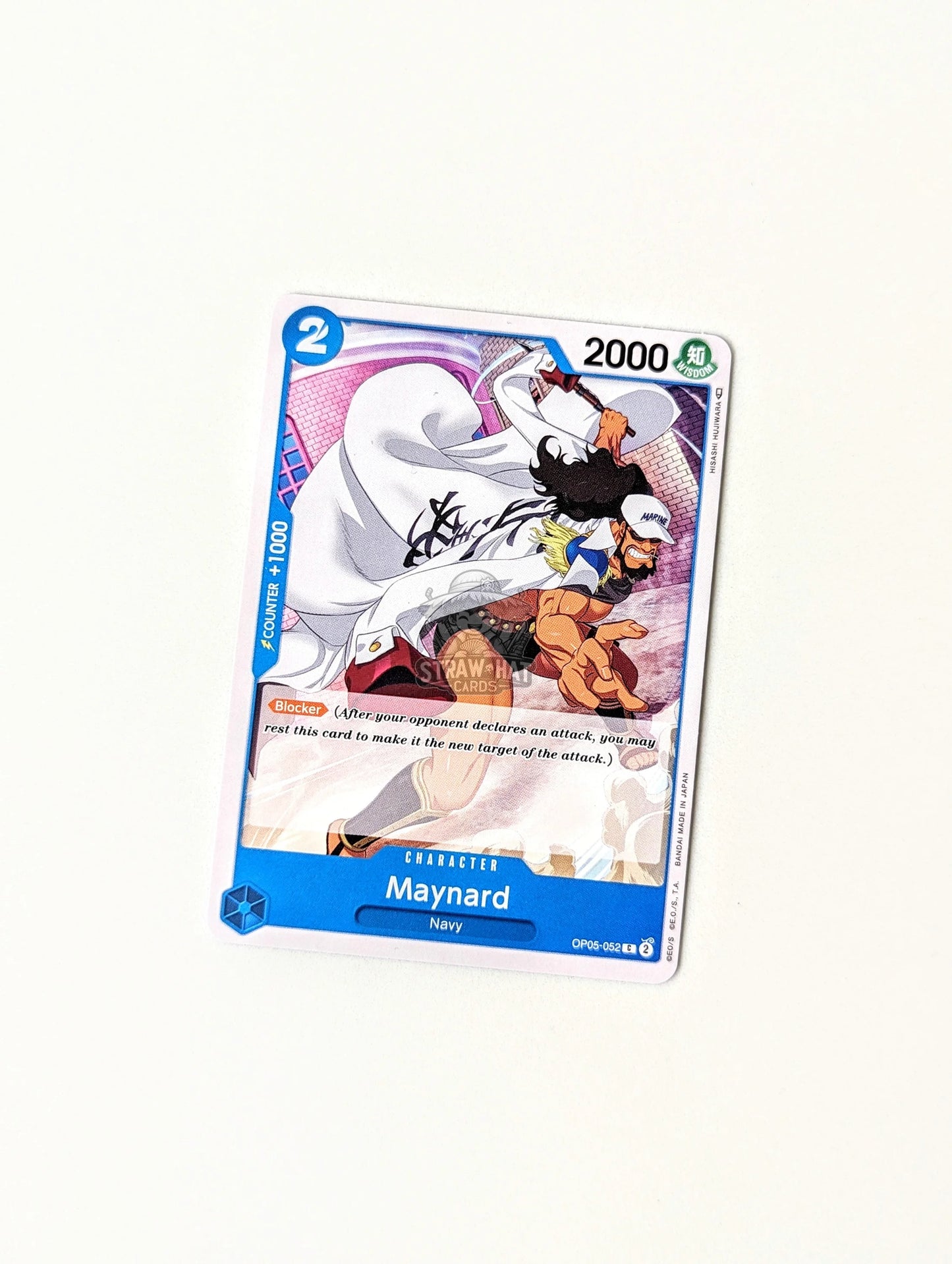 One Piece Op05 Awakening Of The New Era Maynard Op05-052 C Card [Eng 🏴󠁧󠁢󠁥󠁮󠁧󠁿] Trading Card