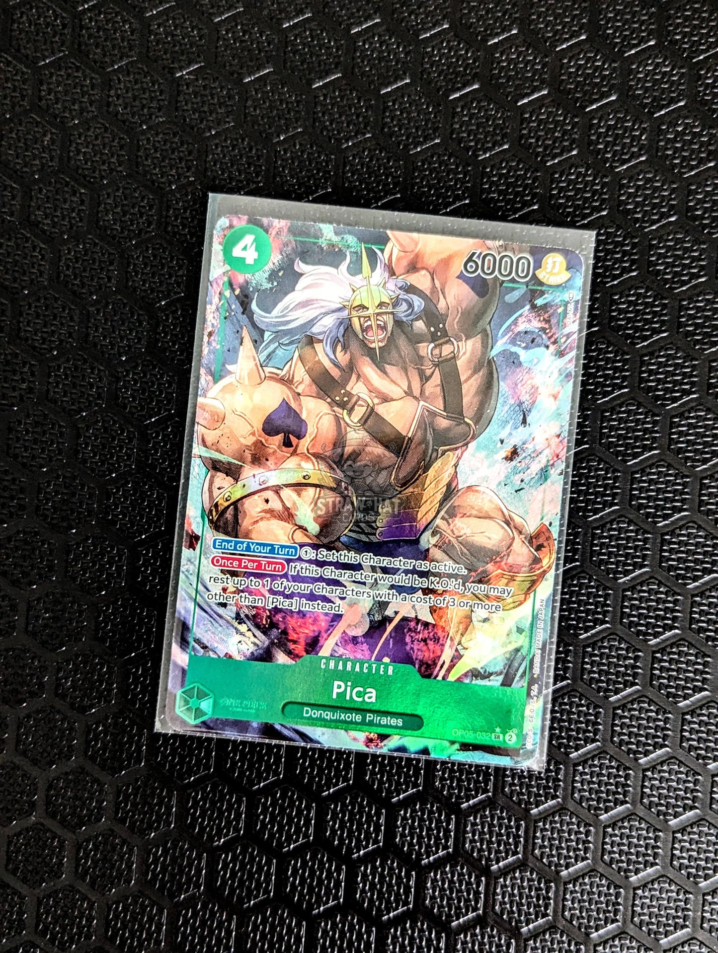 One Piece Op05 Awakening Of The New Era Pica Op05-032 Sr Alt-Art/Parallel Card [Eng