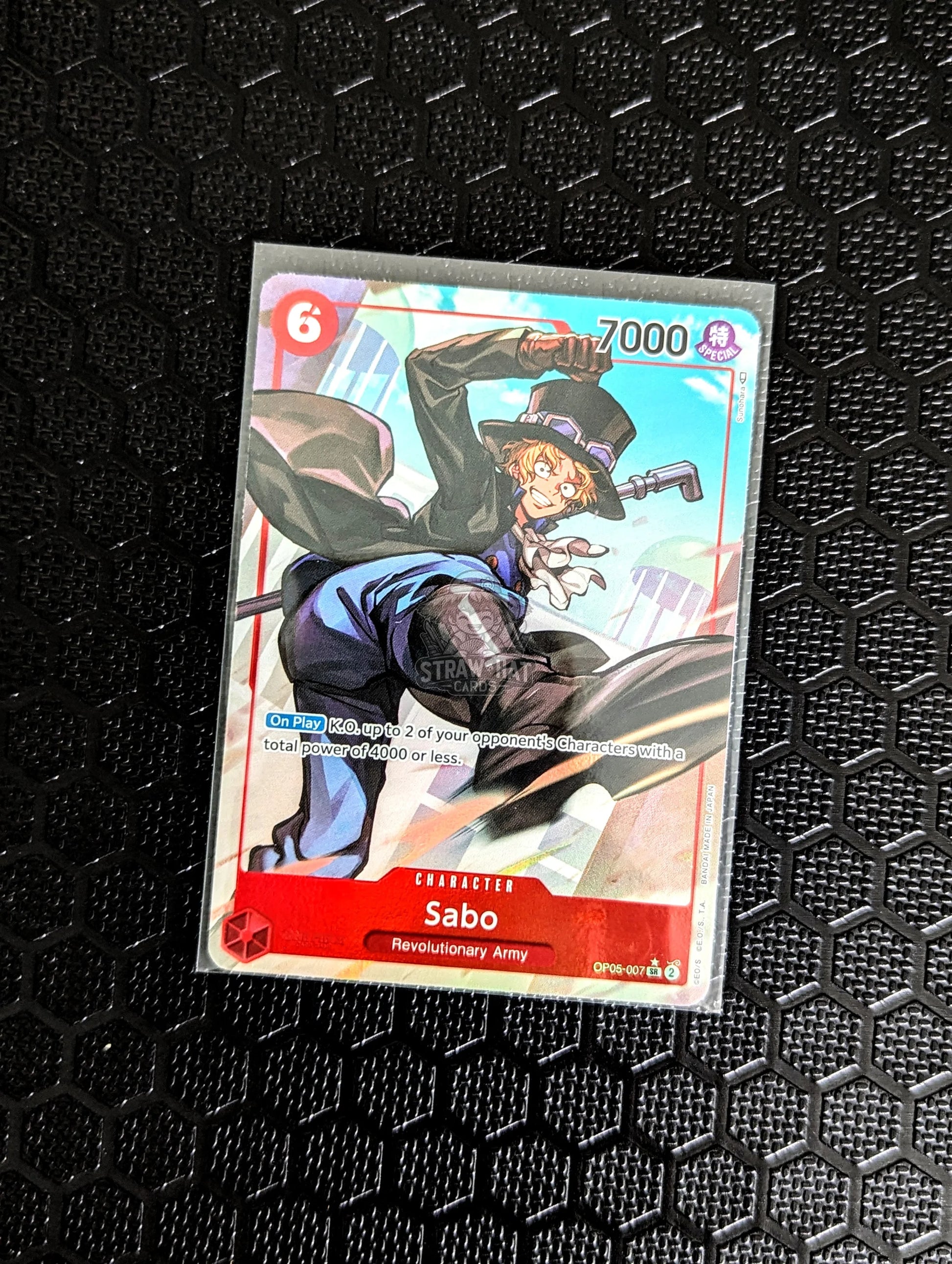 One Piece Op05 Awakening Of The New Era Sabo Op05-007 Sr Alt-Art/Parallel Card [Eng