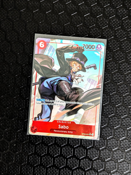 One Piece Op05 Awakening Of The New Era Sabo Op05-007 Sr Alt-Art/Parallel Card [Eng