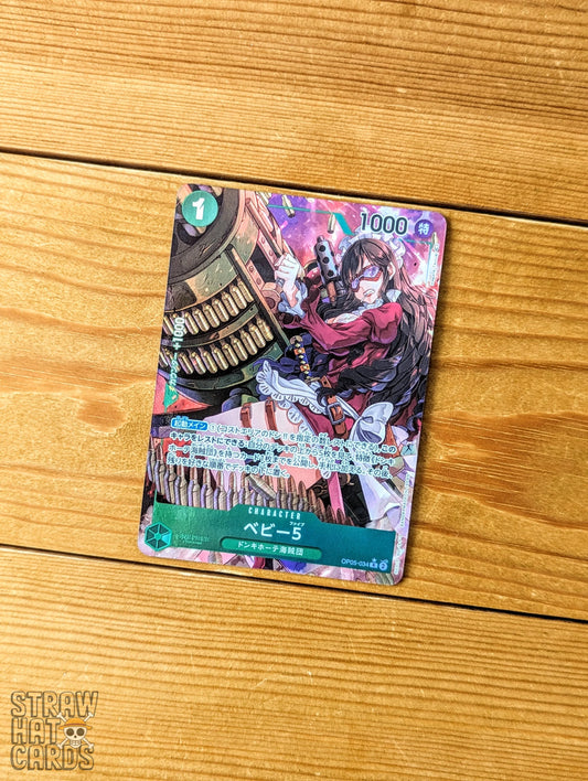 One Piece Op05 Protagonist Of The New Generation Baby 5 Op05-034 R Alt-Art/Parallel Card [Jap ]