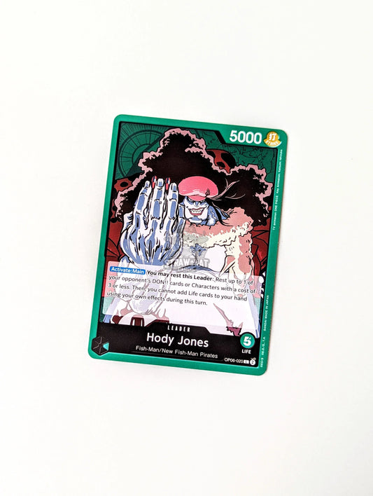 One Piece Op06 Wings Of The Captain Hody Jones Op06-020 L Card [Eng 🏴󠁧󠁢󠁥󠁮󠁧󠁿] Trading Card