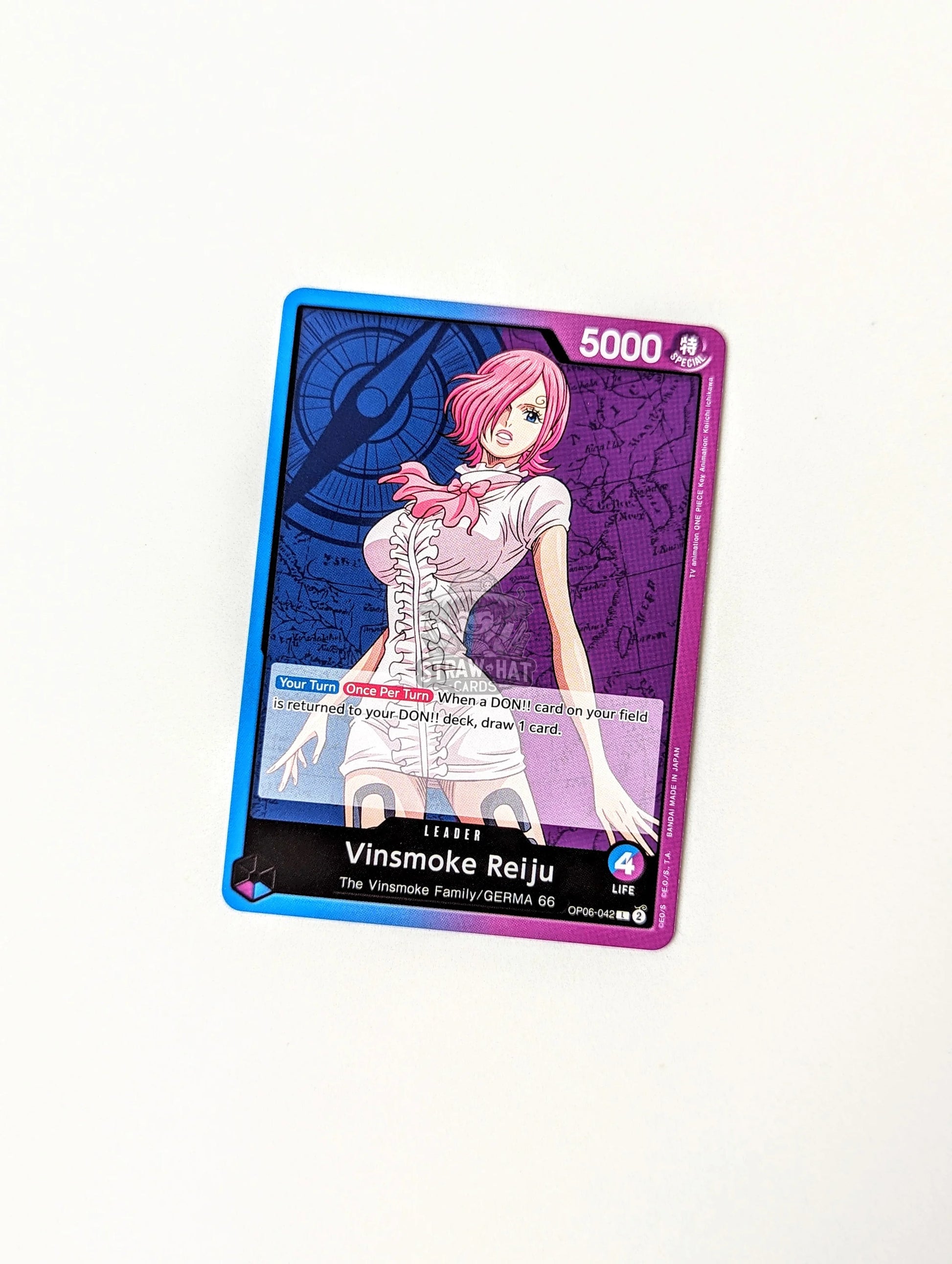 One Piece Op06 Wings Of The Captain Vinsmoke Reiju Op06-042 L Card [Eng 🏴󠁧󠁢󠁥󠁮󠁧󠁿] Trading Card