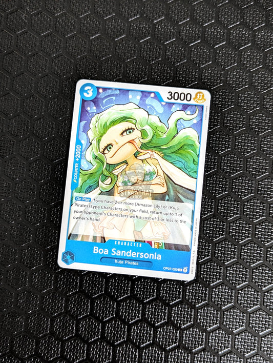 One Piece Op07 500 Years In The Future Boa Sandersonia Op07-050 C Card [Eng 🏴󠁧󠁢󠁥󠁮󠁧󠁿] Trading Card