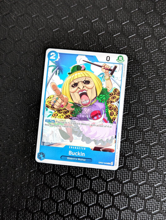 One Piece Op07 500 Years In The Future Buckin Op07-049 C Card [Eng 🏴󠁧󠁢󠁥󠁮󠁧󠁿] Trading Card