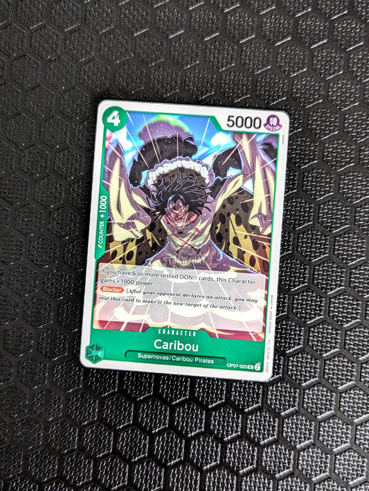 One Piece Op07 500 Years In The Future Caribou Op07-023 Uc Card [Eng 🏴󠁧󠁢󠁥󠁮󠁧󠁿] Trading Card