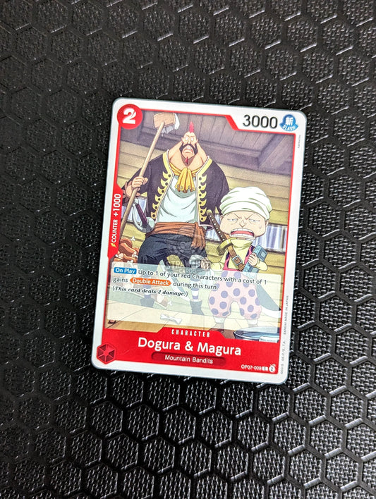 One Piece Op07 500 Years In The Future Dogura & Magura Op07-009 C Card [Eng 🏴󠁧󠁢󠁥󠁮󠁧󠁿] Trading Card