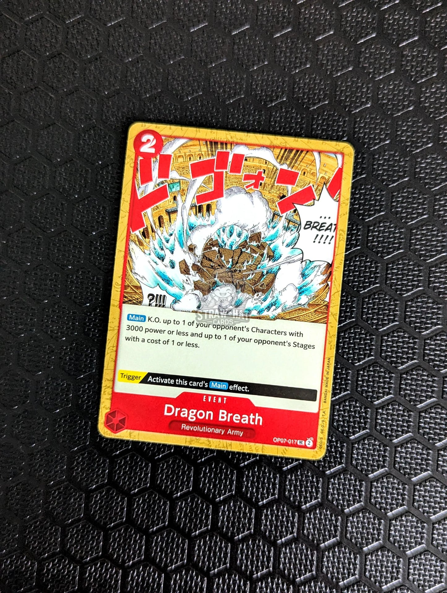 One Piece Op07 500 Years In The Future Dragon Breath Op07-017 Uc Card [Eng 🏴󠁧󠁢󠁥󠁮󠁧󠁿] Trading Card