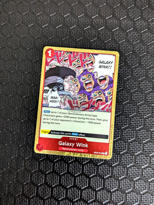 One Piece Op07 500 Years In The Future Galaxy Wink Op07-016 R Card [Eng 🏴󠁧󠁢󠁥󠁮󠁧󠁿] Trading Card