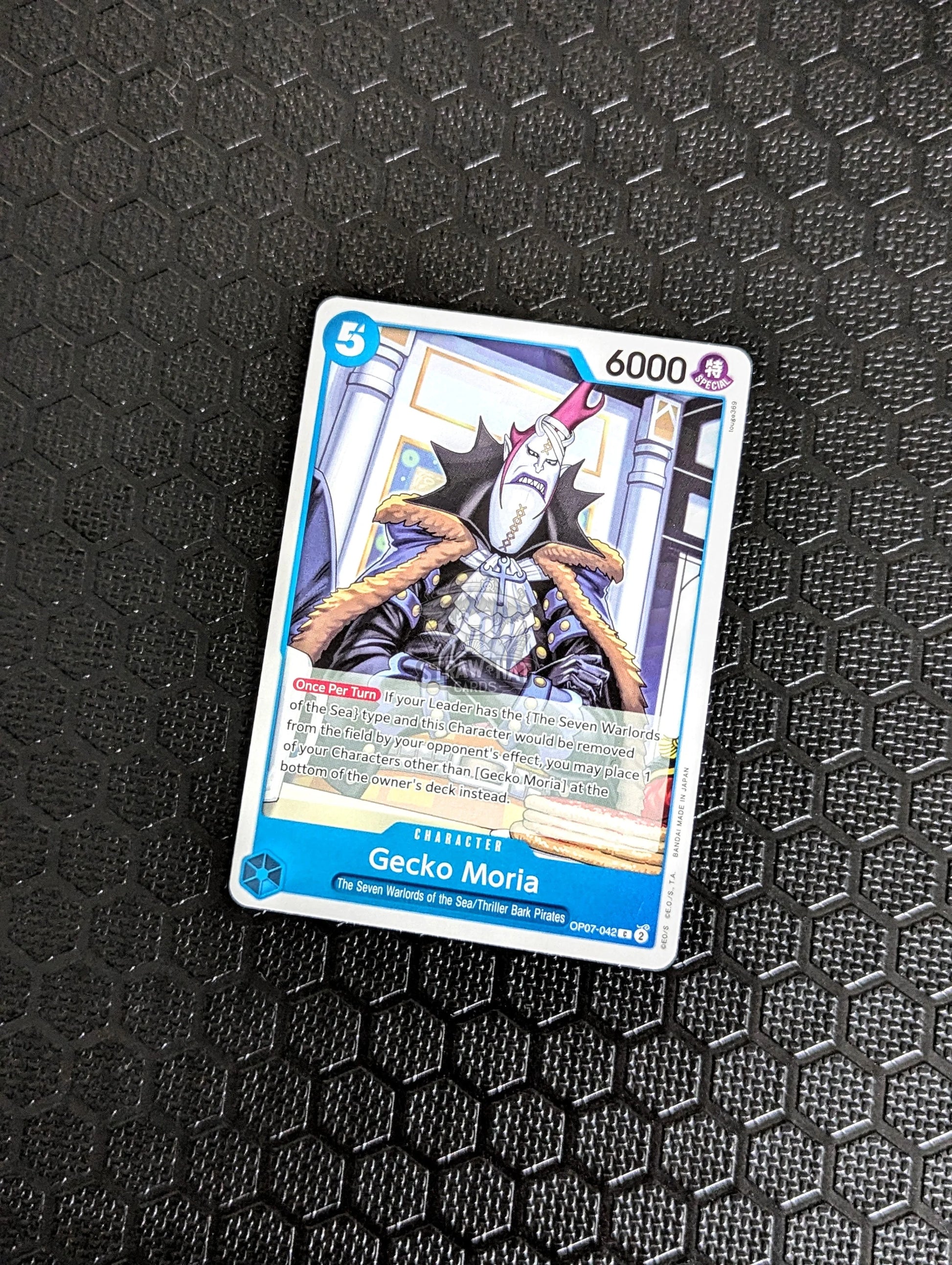 One Piece Op07 500 Years In The Future Gecko Moria Op07-042 C Card [Eng 🏴󠁧󠁢󠁥󠁮󠁧󠁿] Trading Card