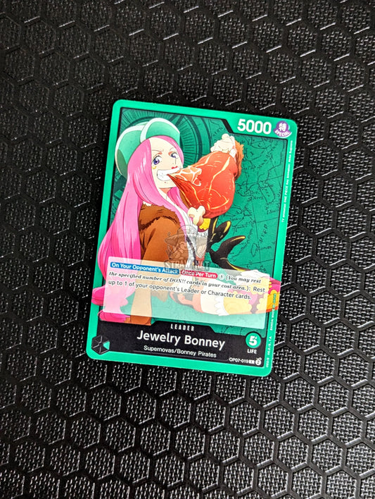 One Piece Op07 500 Years In The Future Jewelry Bonney Op07-019 L Card [Eng 🏴󠁧󠁢󠁥󠁮󠁧󠁿] Trading Card