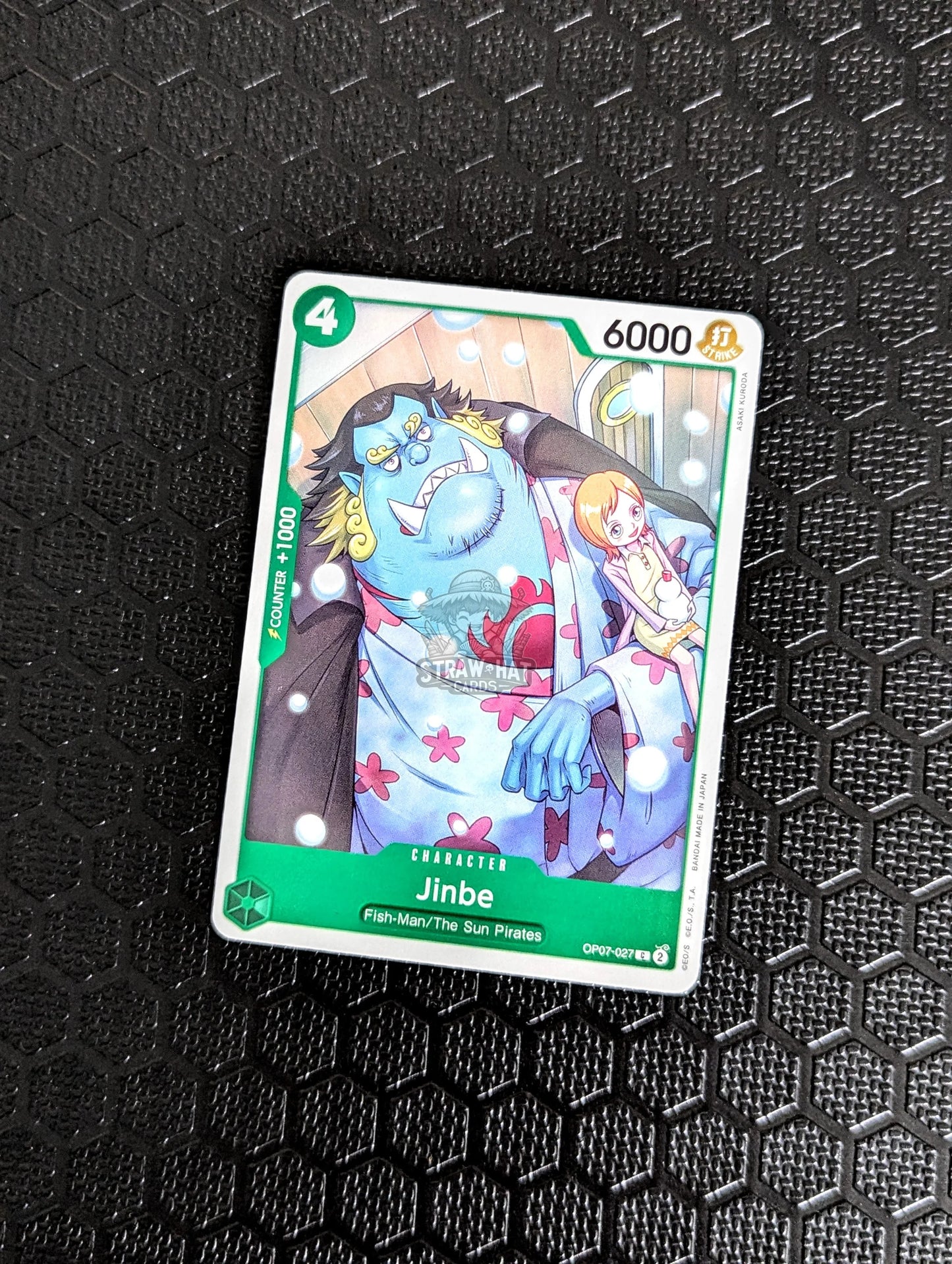 One Piece Op07 500 Years In The Future Jinbe Op07-027 C Card [Eng 🏴󠁧󠁢󠁥󠁮󠁧󠁿] Trading Card