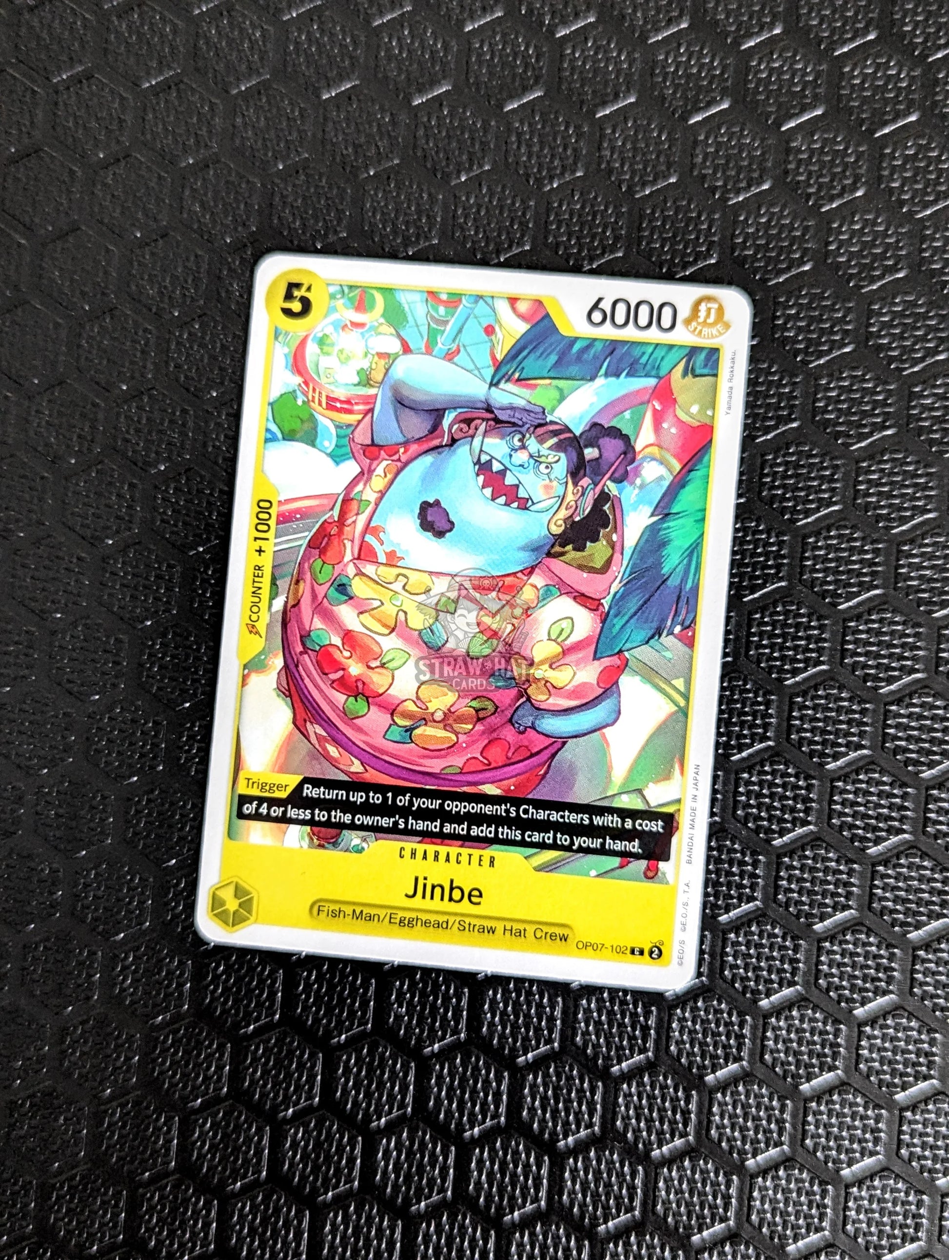 One Piece Op07 500 Years In The Future Jinbe Op07-102 C Card [Eng 🏴󠁧󠁢󠁥󠁮󠁧󠁿] Trading Card