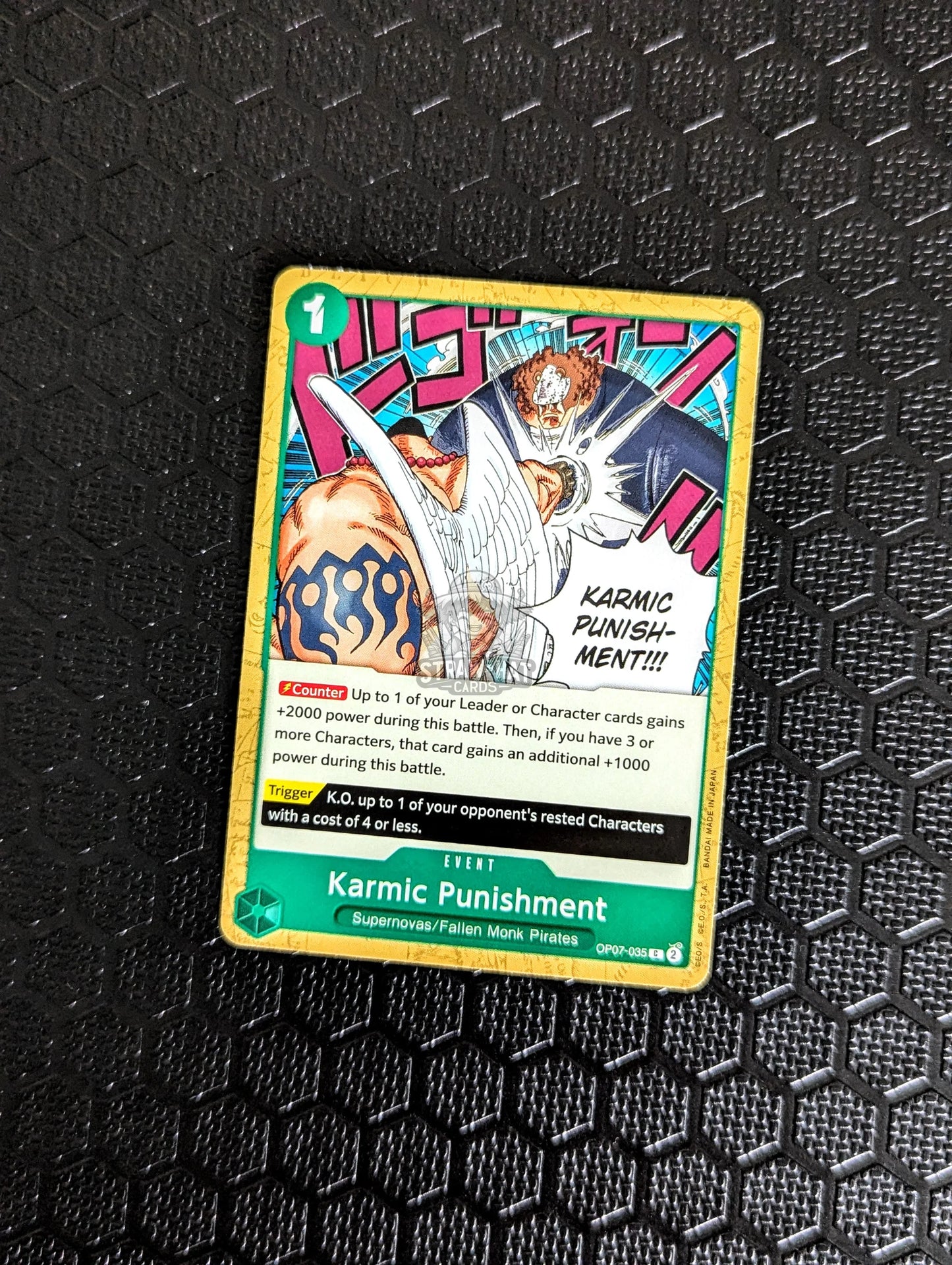 One Piece Op07 500 Years In The Future Karmic Punishment Op07-035 C Card [Eng 🏴󠁧󠁢󠁥󠁮󠁧󠁿] Trading Card