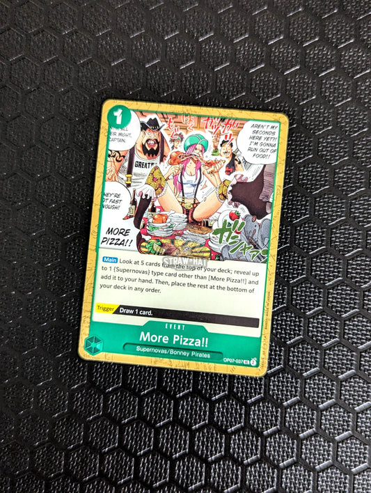 One Piece Op07 500 Years In The Future More Pizza!! Op07-037 Uc Card [Eng 🏴󠁧󠁢󠁥󠁮󠁧󠁿] Trading Card