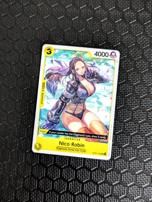 One Piece Op07 500 Years In The Future Nico Robin Op07-104 Uc Card [Eng 🏴󠁧󠁢󠁥󠁮󠁧󠁿] Trading Card