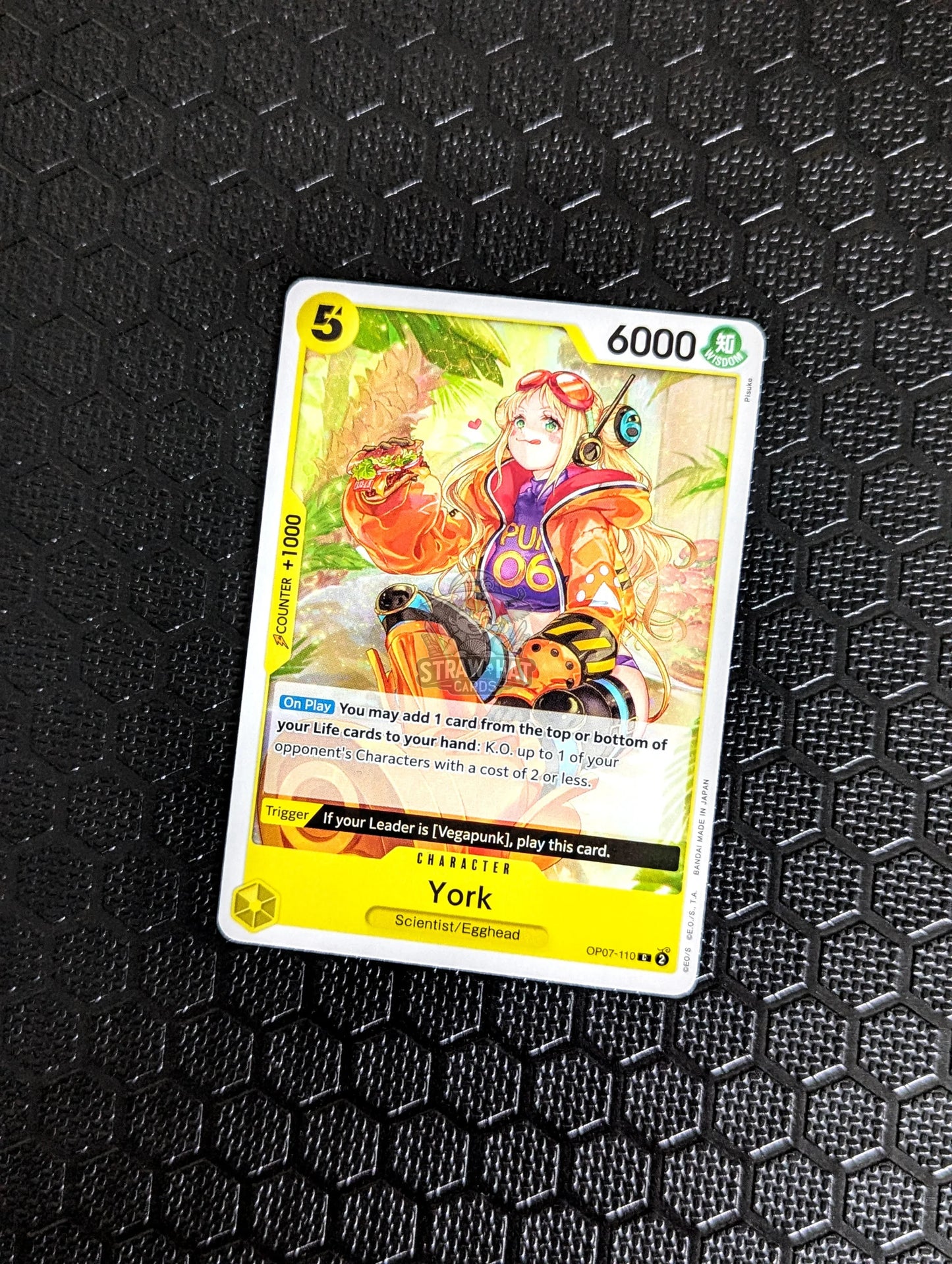 One Piece Op07 500 Years In The Future York Op07-110 C Card [Eng 🏴󠁧󠁢󠁥󠁮󠁧󠁿] Trading Card