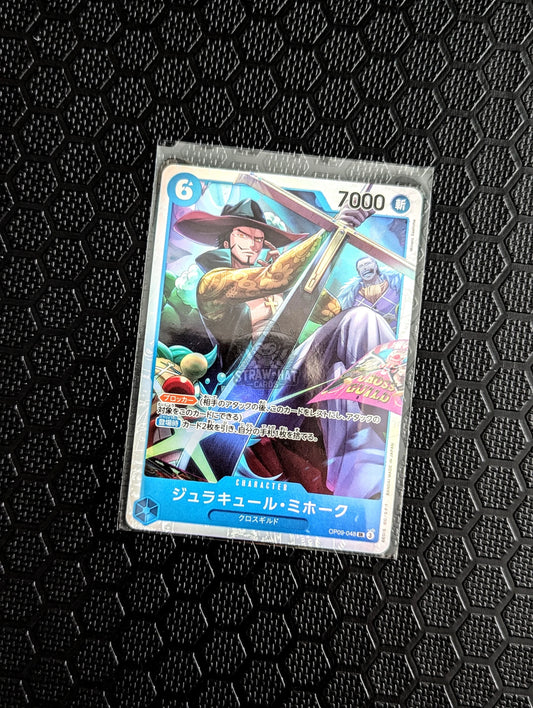 One Piece Op09 Emperors In The New World Dracule Mihawk Op09-048 Sr Card [Jpn 🇯🇵] Trading Card